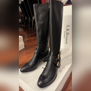 LK Bennett Black Leather Women's Boots